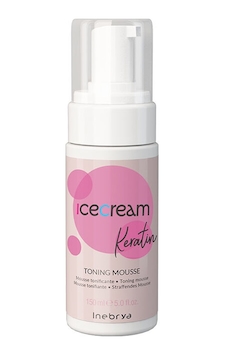 Inebrya Ice Cream Keratin Toning Mousse 175 Ml Acai Üzümü