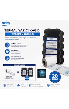 X30 Tr - 300 Tr - 220 Tr - 400 Tr Yazarkasa Termal Pos Rulosu 2 Paket - 20 Adet X30 Tr - 300 Tr - 220 Tr - 400 Tr Yazarkasa Termal Pos Rulosu 2 Paket - 20 Adet