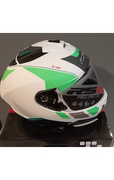 Rs2 320 DP815 Kapalı Kask Beyaz - Kırmızı - Siyah Rs2 320 DP815 Kapalı Kask Beyaz - Kırmızı - Siyah