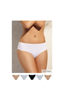 Pierre Cardin Kadın Karışık Renkli Classic Brief 5'li Paket Külo Çok Renkli Pierre Cardin Kadın Karışık Renkli Classic Brief 5'li Paket Külo Çok Renkli