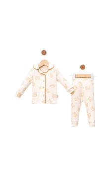 Bluefeet Bbc Kahve Lüks Çıtçıtlı Kız Bebe Pijama Takımı Kahverengi Bluefeet Bbc Kahve Lüks Çıtçıtlı Kız Bebe Pijama Takımı Kahverengi