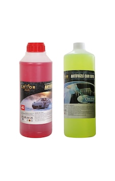 Luxor Kimya -42 Antifiriz Kırmızı ve Cam Suyu - 22 1'er Kilo Set Luxor Kimya -42 Antifiriz Kırmızı ve Cam Suyu - 22 1'er Kilo Set