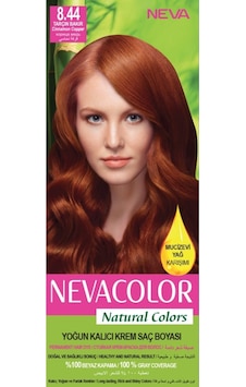 Neva Color Saç Boyası Seti 8.44 Tarçın Bakır 8698636612425 Neva Color Saç Boyası Seti 8.44 Tarçın Bakır 8698636612425