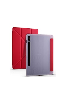 Samsung Galaxy Uyumlu Tab S7 T870 Kılıf Tri Folding Kalem Bölmeli Standlı Kılıf Samsung Galaxy Uyumlu Tab S7 T870 Kılıf Tri Folding Kalem Bölmeli Standlı Kılıf