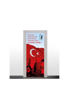 Bayrak Ve Atatürk Kapı Giydirme Bayrak Ve Atatürk Kapı Giydirme