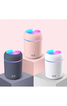 300 Ml Mini Usb Hava Nemlendirici Ve Buhar Makinesi - Led Işıklı Taşınabilir Koku Giderici Masaüstü Difüzör, Ev, Ofis Ve Araç İçi Nemlendirici Karışık Renk: Beyaz, Pembe Veya Siyah 300 Ml Mini Usb Hava Nemlendirici Ve Buhar Makinesi - Led Işıklı Taşınabilir Koku Giderici Masaüstü Difüzör, Ev, Ofis Ve Araç İçi Nemlendirici Karışık Renk: Beyaz, Pembe Veya Siyah