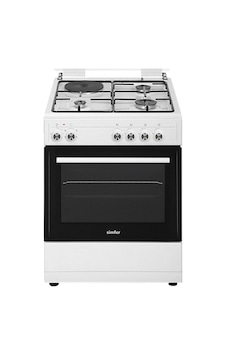 Simfer 1242 Tam Boy Fırın 3G+1E Hotplate Turbo 6 Fonksiyon Beyaz Simfer 1242 Tam Boy Fırın 3G+1E Hotplate Turbo 6 Fonksiyon Beyaz