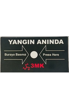 3Mk Yangın Ihbar Buton Camı 10 Adet 3Mk Yangın Ihbar Buton Camı 10 Adet