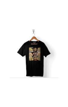 İyi Kötü Çirkin Sinema Filmi The Good Bad Ugly Baskılı Tişört Unisex T-shirt 001