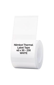 Nıımbot T40 Etiket 40mm X 30mm 230 Adet Beyaz B1,b21s,b3s 1 Nıımbot T40 Etiket 40mm X 30mm 230 Adet Beyaz B1,b21s,b3s 1