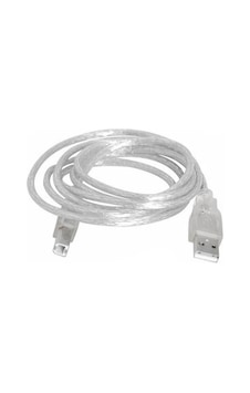 13012 - 1.5m Usb Printer Cable / Usb Yazici Kablosu 1,5 Metre 2.0v Şeffaf Powermaster Sl-u2015 13012 - 1.5m Usb Printer Cable / Usb Yazici Kablosu 1,5 Metre 2.0v Şeffaf Powermaster Sl-u2015