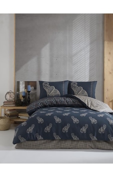 Home Design Dumbo Çift Kişilik Nevresim Takımı Lacivert Home Design Dumbo Çift Kişilik Nevresim Takımı Lacivert