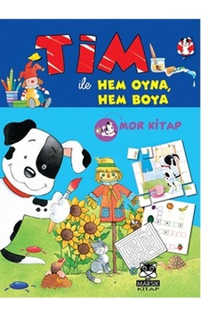 Tim ile Hem Oyna Hem Boya- Marsık Kitap