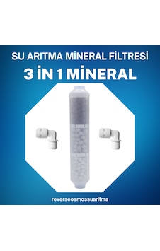 Su Arıtma Cihazı Mineral Filtre 3 İn 1 Mineral Su Arıtma Cihazı Mineral Filtre 3 İn 1 Mineral