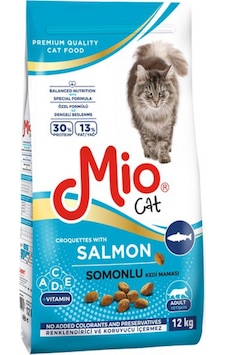 Mio Somonlu Yetişkin Kedi Maması 12 KG Mio Somonlu Yetişkin Kedi Maması 12 KG