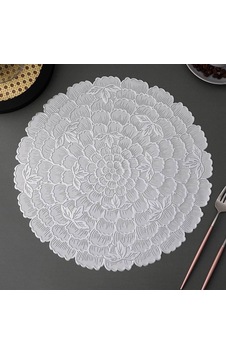 6'lı Amerikan Servis Flower - Silver-4808 Gümüş 6'lı Amerikan Servis Flower - Silver-4808 Gümüş