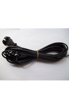 Süpürge Kablosu 2x0,75mm Fiş Baskılı Bakır 7 Metre Yassı