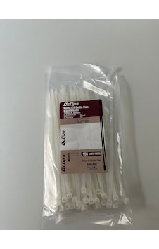 200 X 4,8 Kablo Bağı 100 Adet Beyaz 200 X 4,8 Kablo Bağı 100 Adet Beyaz