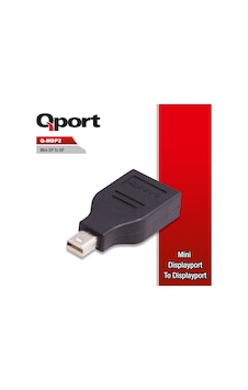 Qport Q Mdp2 Display To Mini Display Port Çevirici Qport Q Mdp2 Display To Mini Display Port Çevirici