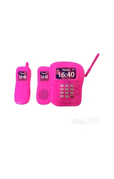 Can Oyuncak Poşetli Telefon Fuşya 3 + Can Oyuncak Poşetli Telefon Fuşya 3 +