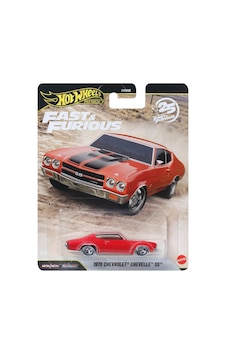 Hot Wheels Premium 1970 Chevrolet Chevelle Ss - Fast & Furious 25. Yıl Kırmızı 1/64 Diecast Model Ar Çok Renkli Hot Wheels Premium 1970 Chevrolet Chevelle Ss - Fast & Furious 25. Yıl Kırmızı 1/64 Diecast Model Ar Çok Renkli