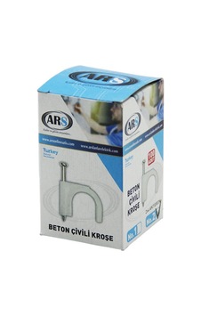 Ars Kod-347949 No-2 Beton Çivili Kroşe 2x4 Antigron 100 Adet - 10'li Paket Ars Kod-347949 No-2 Beton Çivili Kroşe 2x4 Antigron 100 Adet - 10'li Paket
