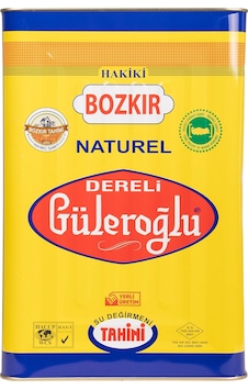 Güleroğlu Kepekli Bozkır Tahini Teneke Kutu Net 19 Kg Güleroğlu Kepekli Bozkır Tahini Teneke Kutu Net 19 Kg
