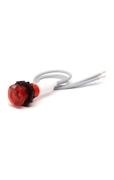 Ender Kırmızı 10mm Sinyal Lambası Kablolu 10q 220v