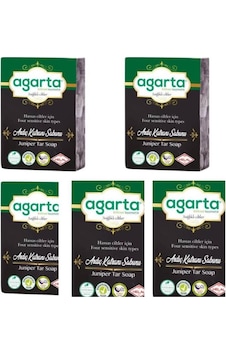 Agarta Ardıç Katranı Sabun 5 x 150 G Agarta Ardıç Katranı Sabun 5 x 150 G
