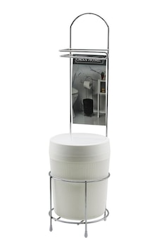 Orsa-180-380 Wc Kağıtlık Krom Metal Ayaklı Yuvarlak Beyaz Plastik Çöp Kovalı - 4'li Paket Diğer Orsa-180-380 Wc Kağıtlık Krom Metal Ayaklı Yuvarlak Beyaz Plastik Çöp Kovalı - 4'li Paket Diğer