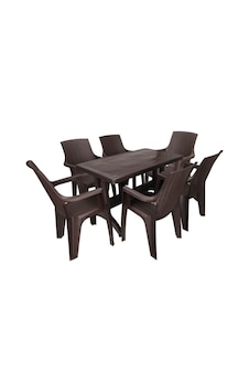 Depootoptan Mandella Zeugma 70 x 120 CM 6 Kişilik Nibras Koltuk Masa Takımı Kahver Kahverengi Depootoptan Mandella Zeugma 70 x 120 CM 6 Kişilik Nibras Koltuk Masa Takımı Kahver Kahverengi