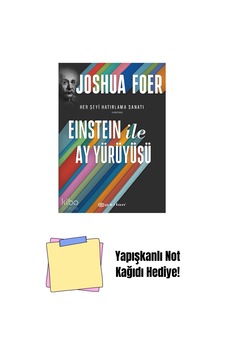 Einstein İle Ay Yürüyüşü + Yapışkanlı Not Kağıdı Einstein İle Ay Yürüyüşü + Yapışkanlı Not Kağıdı