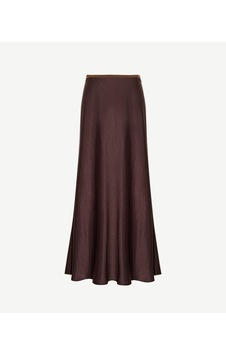 Yargıcı Kloş Normal Bel Etek 26kket4008p 208 Kahverengi