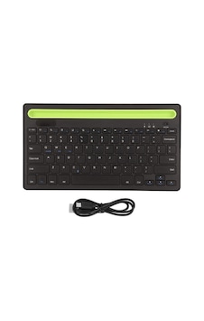 Siyah K6100 Kablosuz Klavye Siyah K6100 Kablosuz Klavye