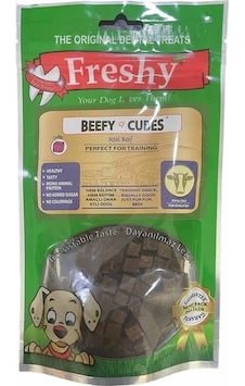 Freshy Beefy Cubes Biftekli Küpler Köpek Ödülü 80 G Freshy Beefy Cubes Biftekli Küpler Köpek Ödülü 80 G