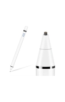 Lexroo Pencil 20 Stylus Led Işık Göstergeli Universal Dokunmatik Tablet Kalemi - Beyaz Lexroo Pencil 20 Stylus Led Işık Göstergeli Universal Dokunmatik Tablet Kalemi - Beyaz