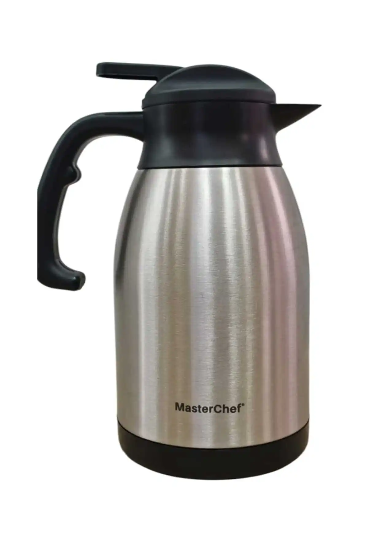 Masterchef Paslanmaz Çelik Termos 2000 Ml, Isı Koruyucu, Sızdırmaz Kapaklı