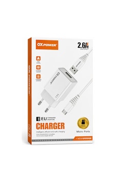 Northcity 2.6a Usb Sarj Adaptoru + Micro Usb Sarj Kablosu Eu Northcity 2.6a Usb Sarj Adaptoru + Micro Usb Sarj Kablosu Eu