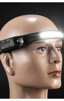 Kafa Feneri Teknoloıji Sensörlü Kafa Lambası Tepe Işığı Ultra Ergonomik Profosyonel Diğer