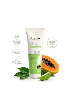 Papaya Özlü Glutensiz Diş Macunu Papaya Özlü Glutensiz Diş Macunu
