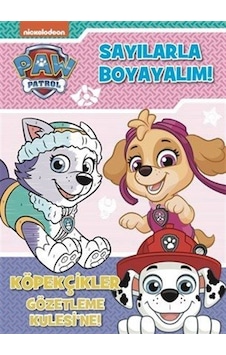 Paw Patrol Sayılarla Boyayalım Paw Patrol Sayılarla Boyayalım