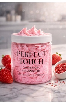 Purivo Perfect Touch Çilekli Whipped Soap Nemlendirici Yüz Ve Vücut Krem Sabunu 150 Gr.