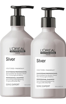 L'Oréal Professionnel Serie Expert Silver Şampuan 2 x 500 ML L'Oréal Professionnel Serie Expert Silver Şampuan 2 x 500 ML