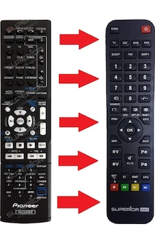 Pioneer Vsx-323 / Axd7534 Hifi Ses Sistemi Kumandası Pioneer Vsx-323 / Axd7534 Hifi Ses Sistemi Kumandası