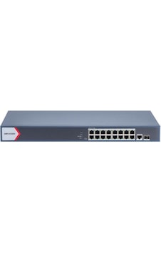 Hikvision DS-3E1518P-EI/M 16 Port 130w 1xGigabit Uplink 1xSfp Gigabit Poe Switch Hikvision DS-3E1518P-EI/M 16 Port 130w 1xGigabit Uplink 1xSfp Gigabit Poe Switch