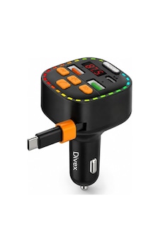 Bluetooth 5.3 Fm Transmitter, Dahili Type-c Kablolu Çift Usb 3.1a Araç Şarjı, Eller Serbest Görüşme, Mp3/wma/flac Ve Tf Kart Destekli 12-24v Led Ekranlı Bluetooth 5.3 Fm Transmitter, Dahili Type-c Kablolu Çift Usb 3.1a Araç Şarjı, Eller Serbest Görüşme, Mp3/wma/flac Ve Tf Kart Destekli 12-24v Led Ekranlı