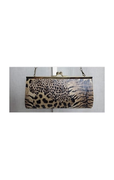 Lüxeva35 Leopar Desenli Kadın El Ve Omuz Çantası Leopar Lüxeva35 Leopar Desenli Kadın El Ve Omuz Çantası Leopar