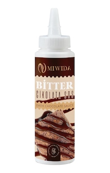 Miwida Bitter Çikolata Sos - Pratik Waffle, Pankek Miwida Bitter Çikolata Sos - Pratik Waffle, Pankek