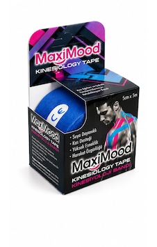 Maximood Kinesiyoloji Bandı 5cm X 5m - Mavi