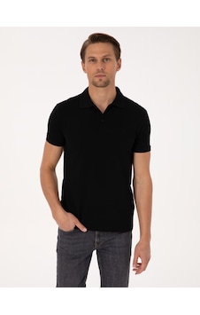 Pierre Cardin Erkek Siyah Tişört Basic 50325323-vr046 Siyah